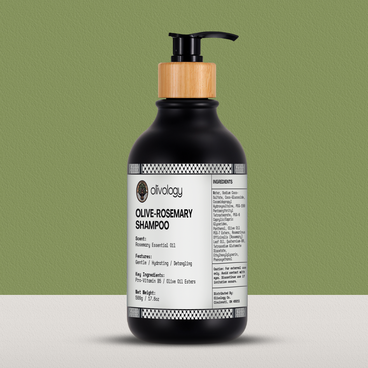 Olive-Rosemary Shampoo