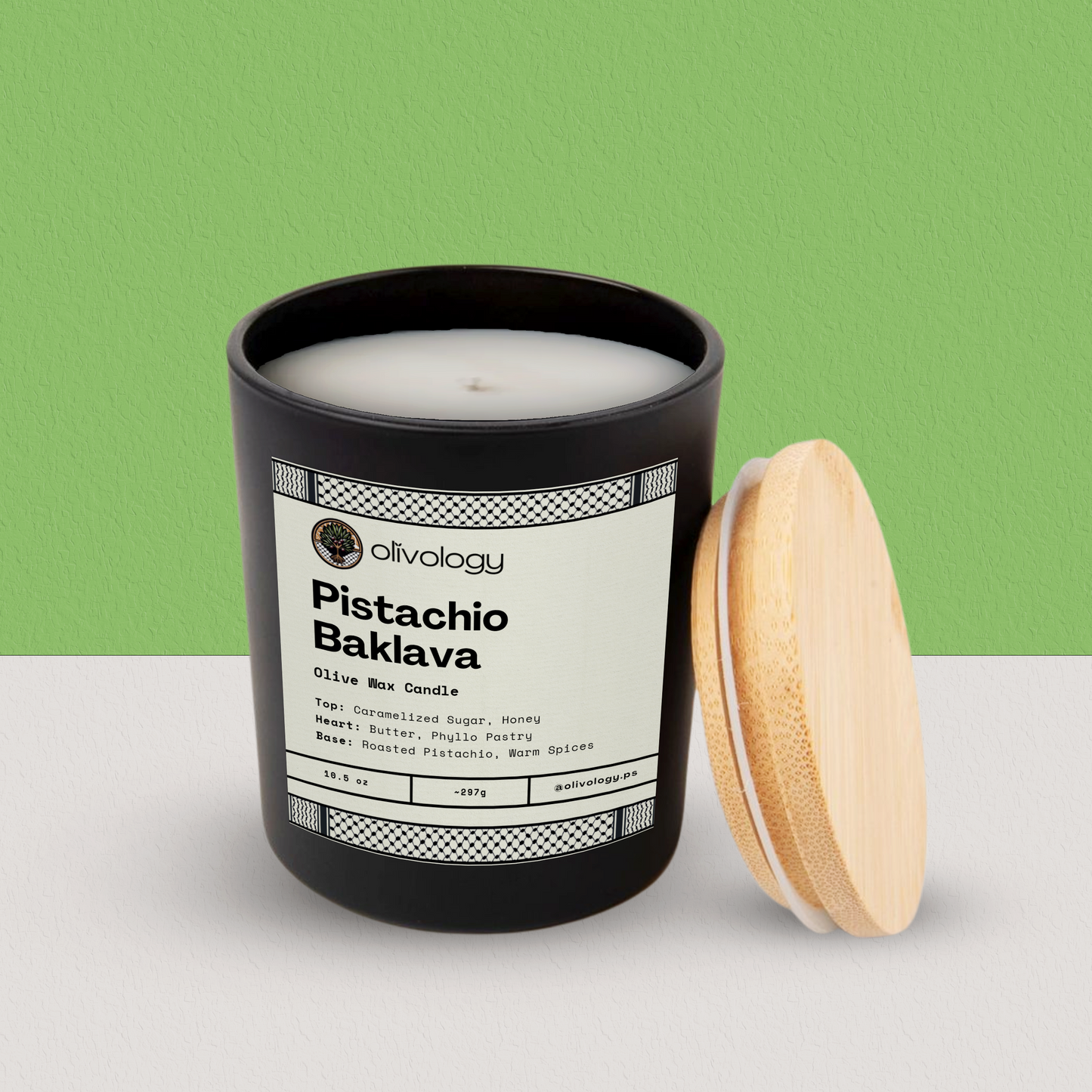 Pistachio Baklava — Candle
