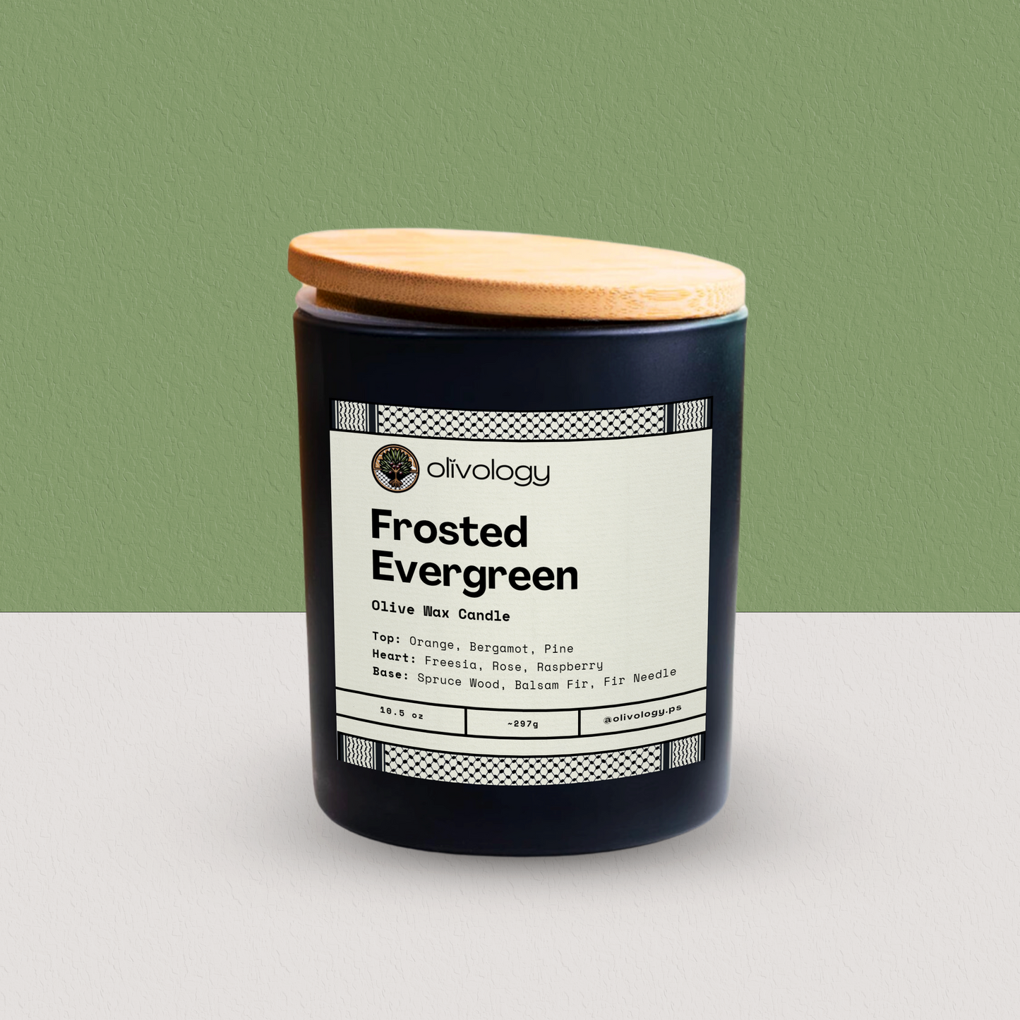 Frosted Evergreen — Candle