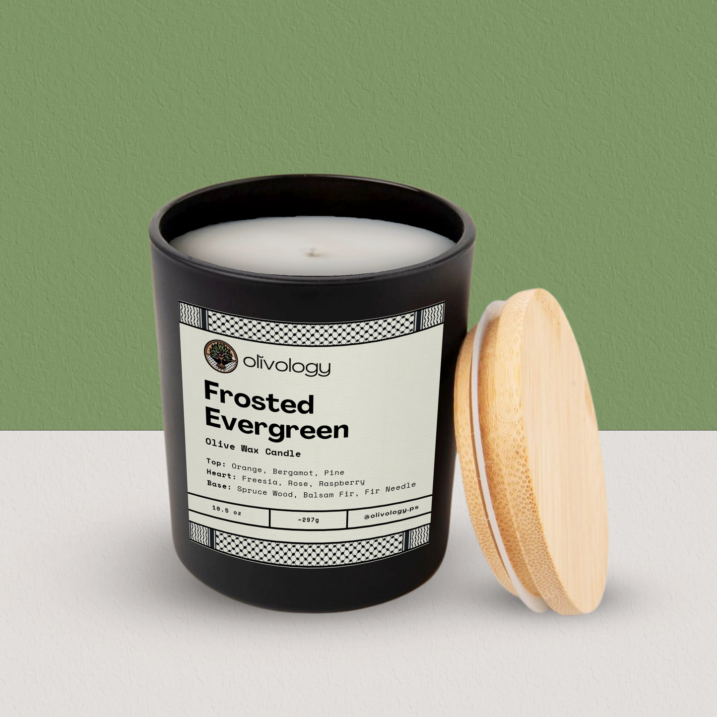 Frosted Evergreen — Candle