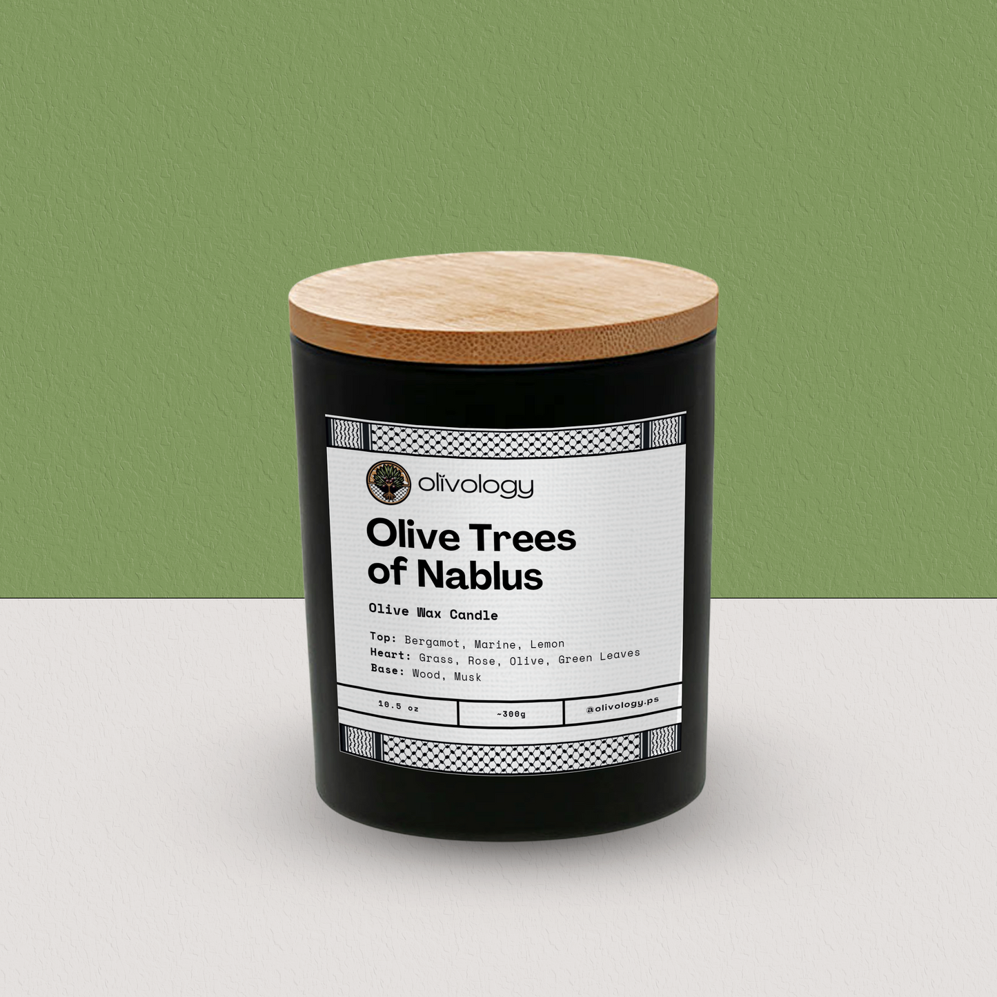 Olive Trees of Nablus — Candle