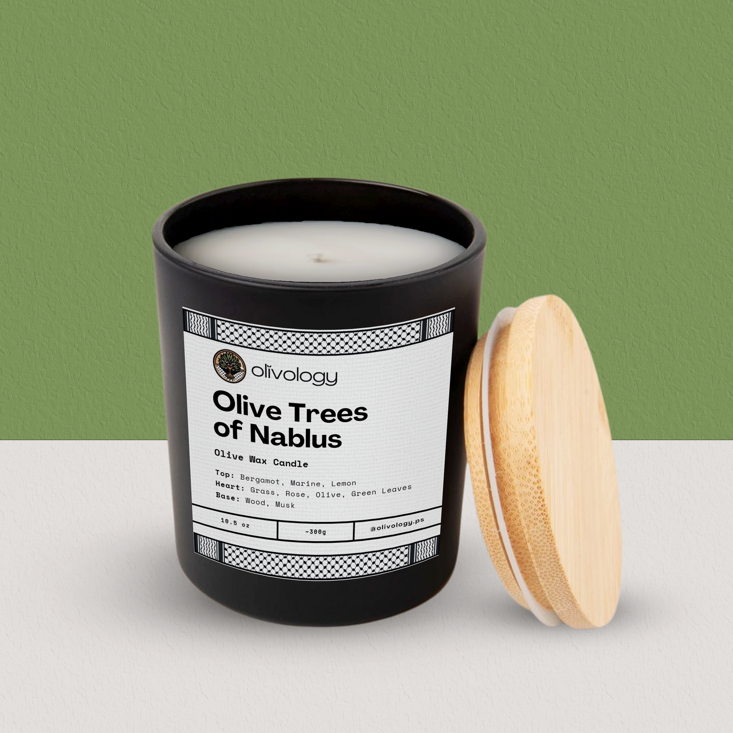 Olive Trees of Nablus — Candle