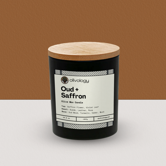 Oud + Saffron — Candle