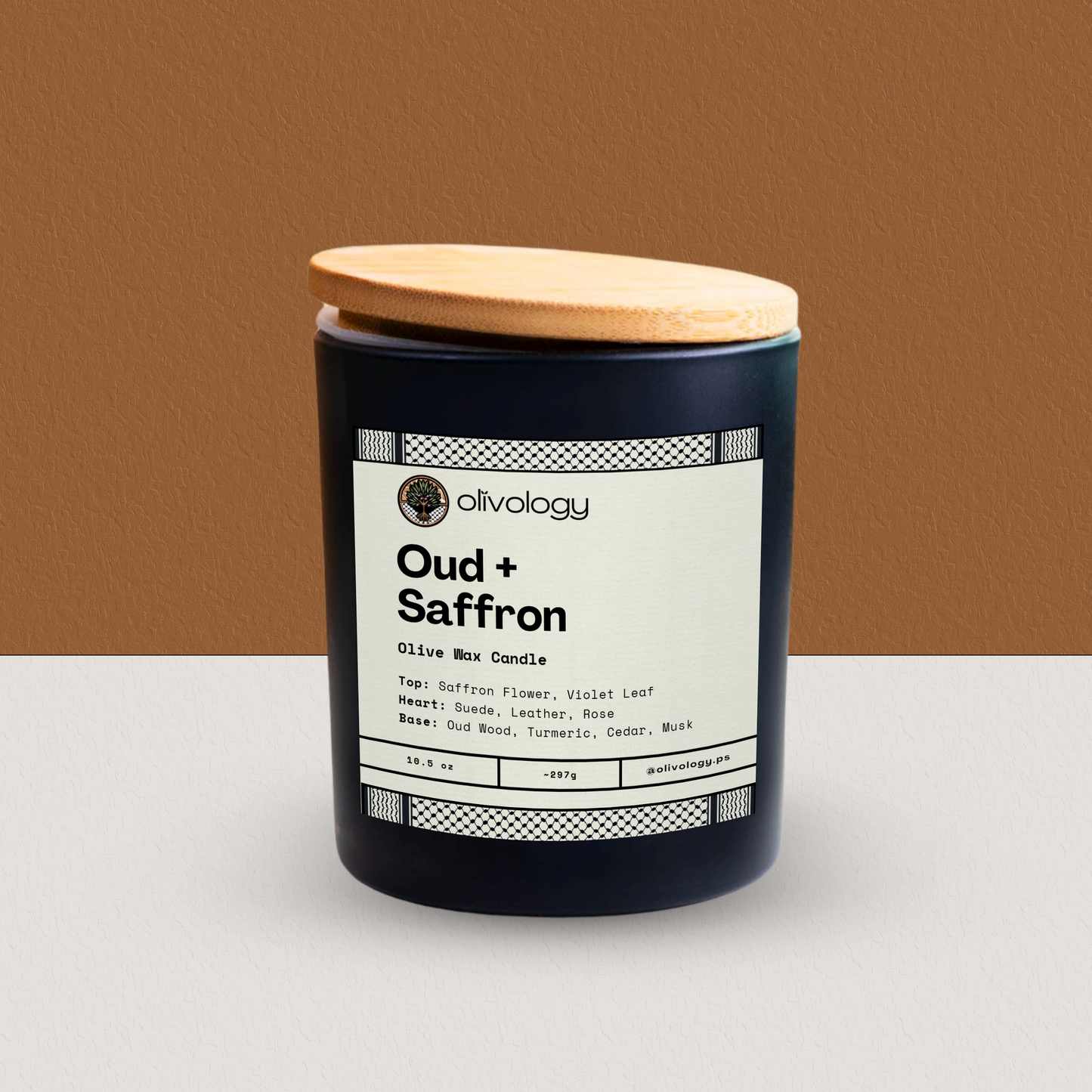 Oud + Saffron — Candle