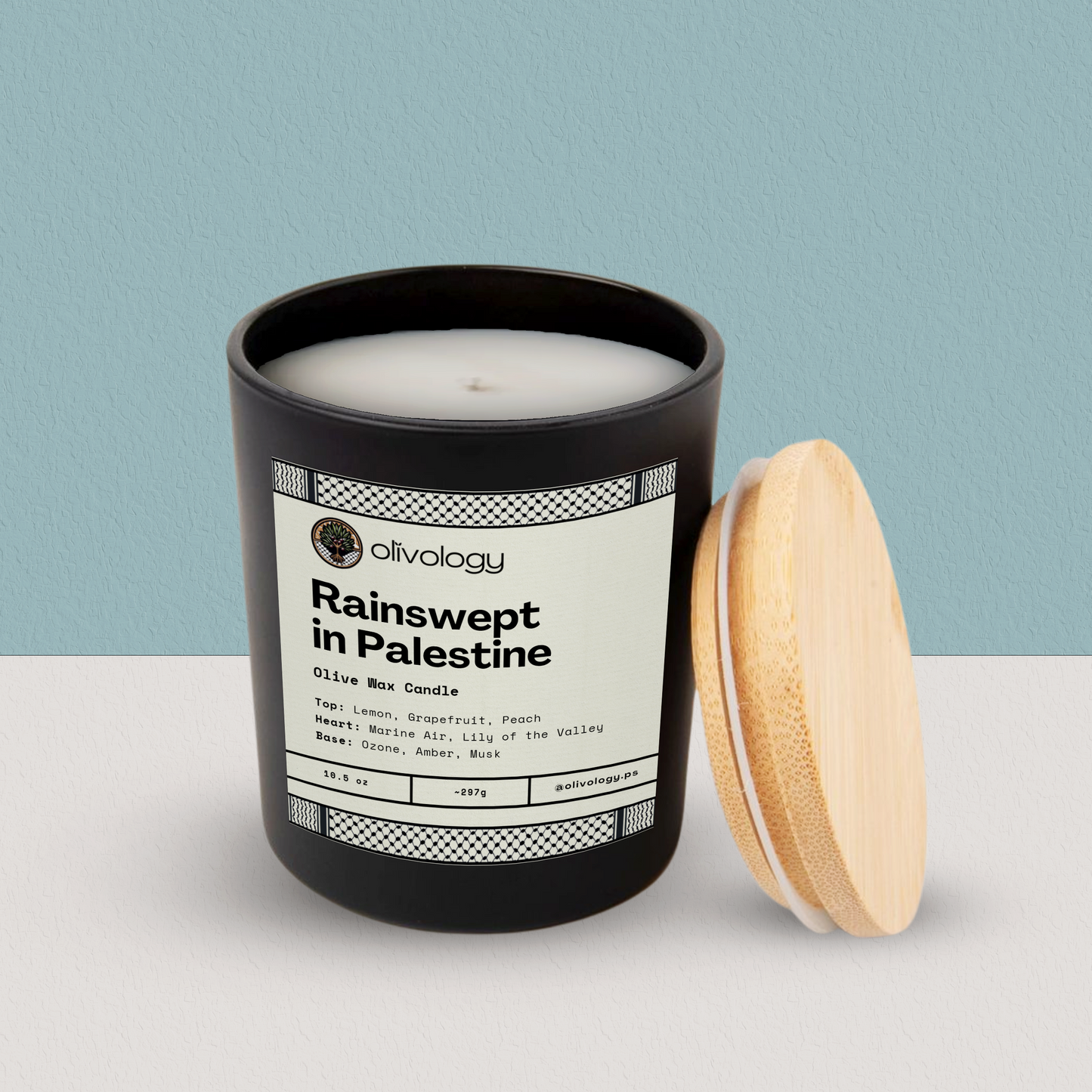 Rainswept in Palestine — Candle