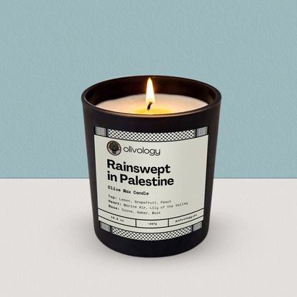 Rainswept in Palestine — Candle