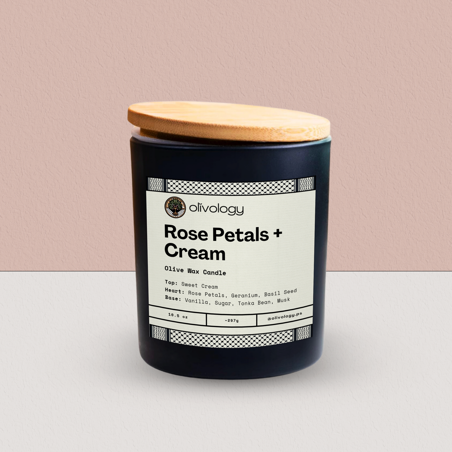 Rose Petals + Cream — Candle