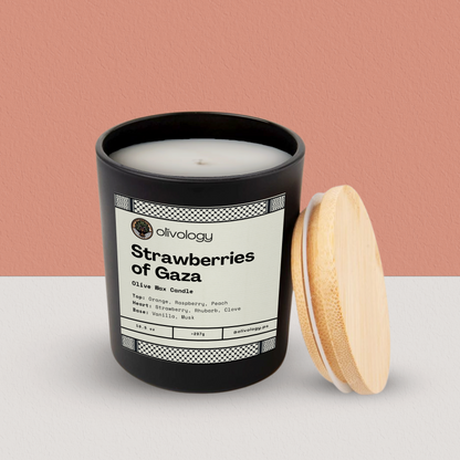 Strawberries of Gaza — Candle